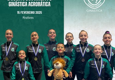 ACROBÁTICA SCTORRES CONQUISTA PÓDIO EM DUAS CATEGORIAS