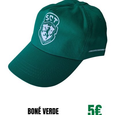 Boné verde