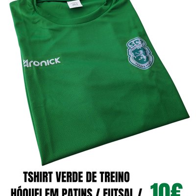 T-Shirt Verde Treino - HP/FS/TM