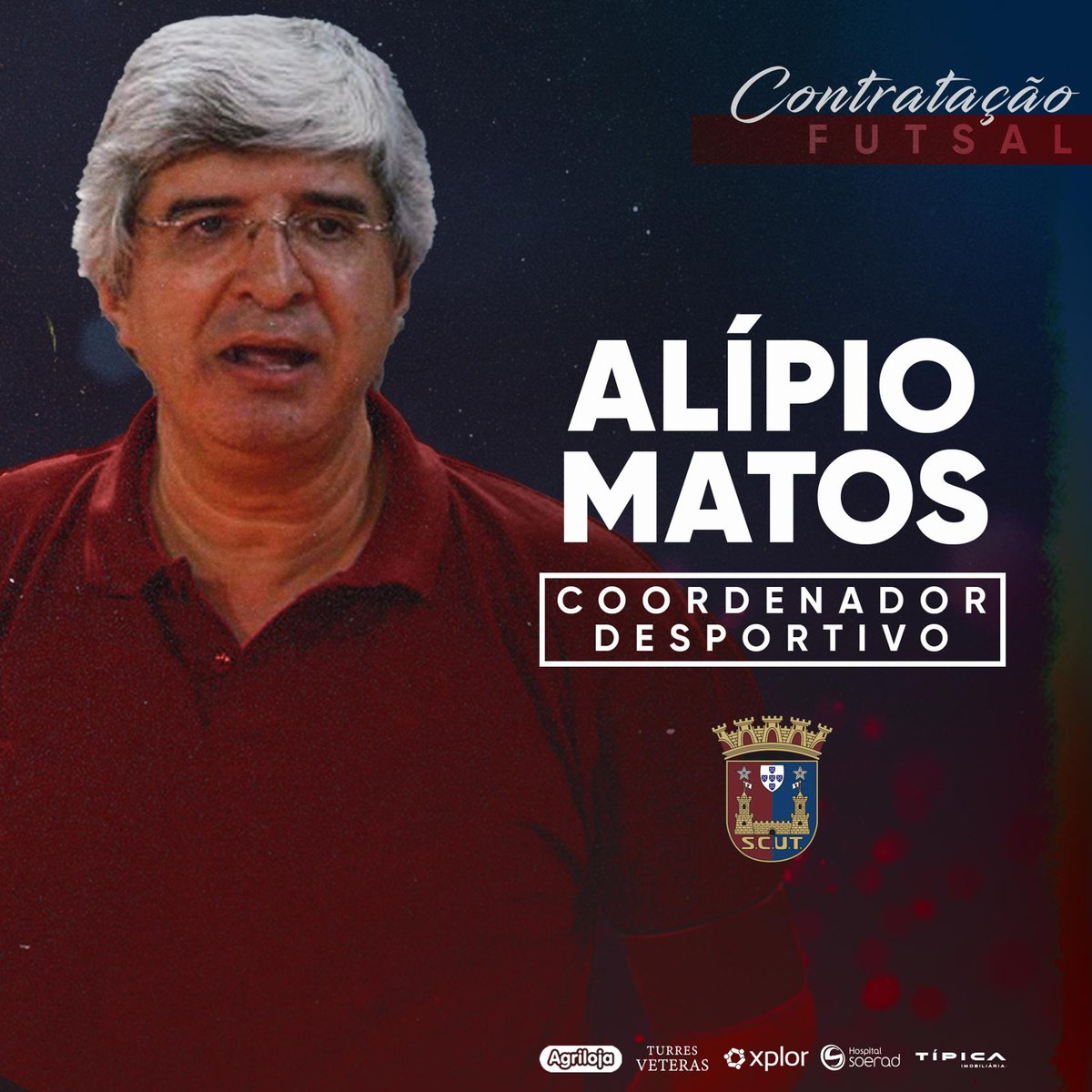 Alípio Matos é o novo Coordenador Desportivo para o Futsal