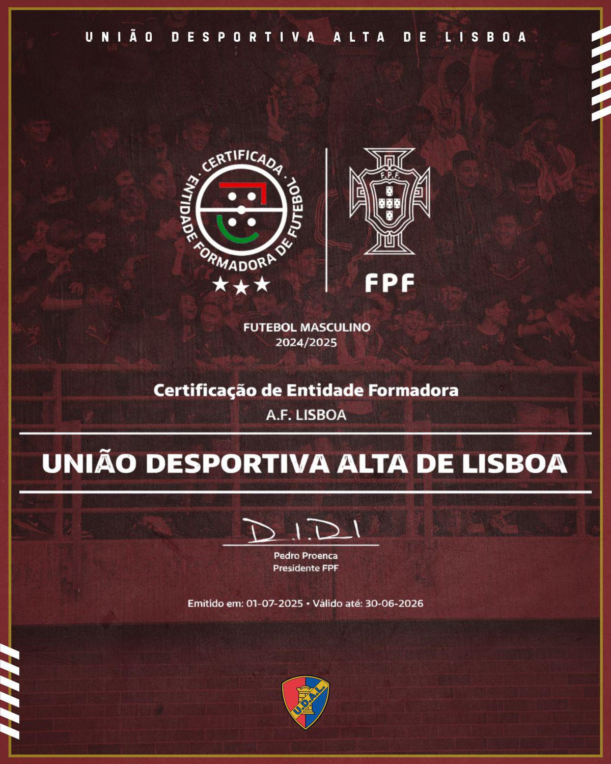 Entidade Formadora de 3 estrelas