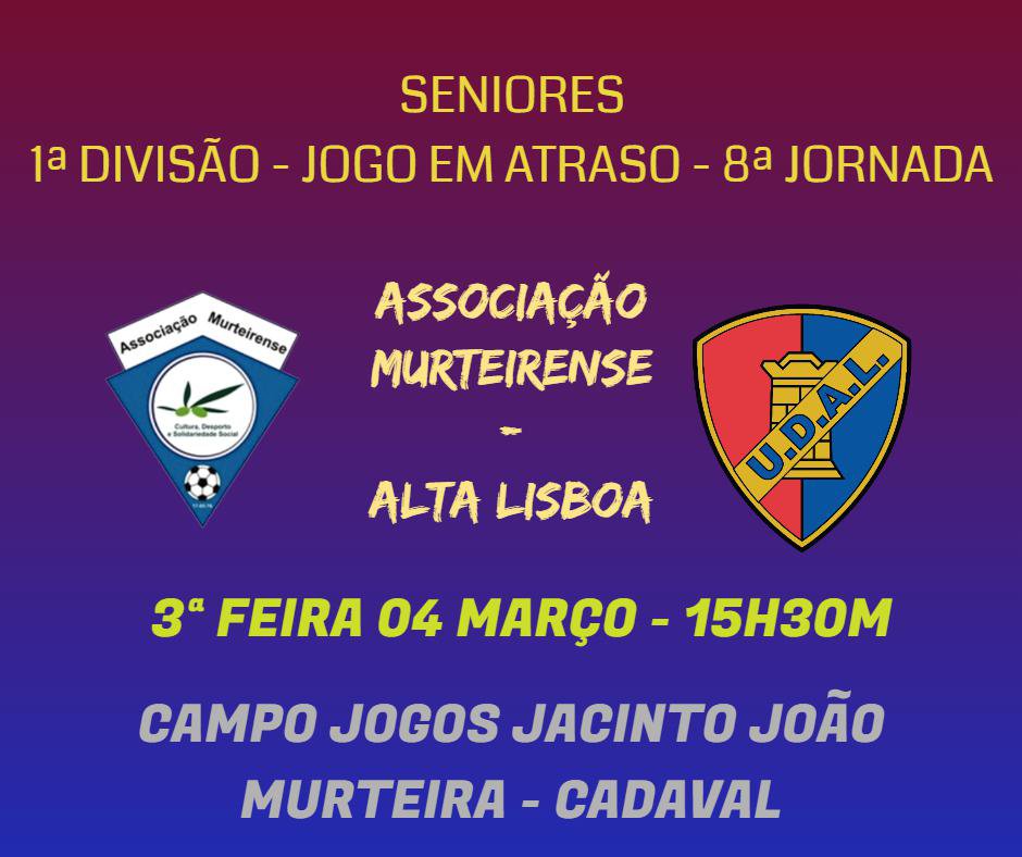 ASSOCIAÇÃO MURTEIRENSE - ALTA DE LISBOA EM DIRETO NO ALTA TV