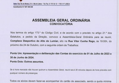 ASSEMBLEIA GERAL