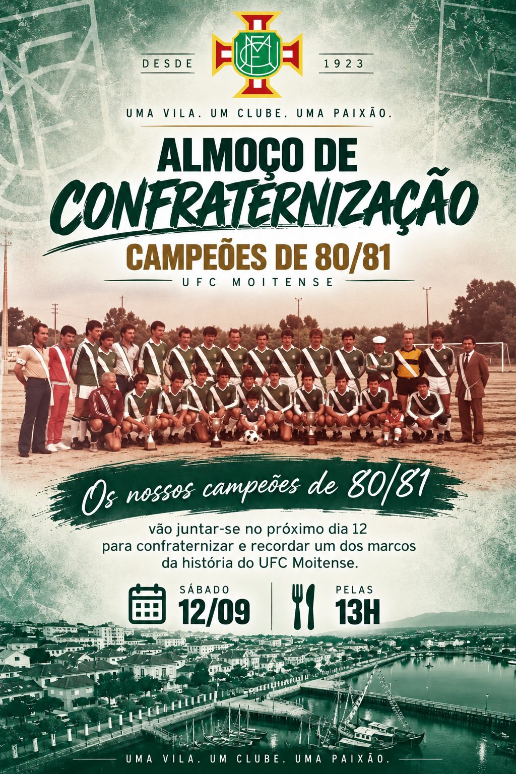 Almoço de confraternização campeões 80/81