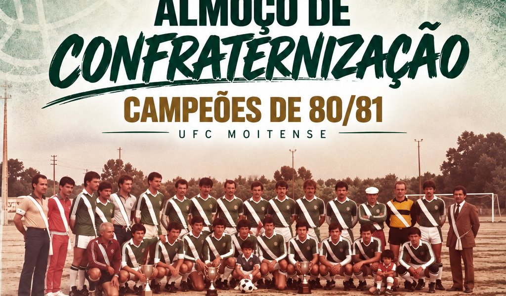 Almoço de confraternização campeões 80/81