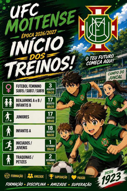 Época 2026/2027 | Inicio dos Treinos