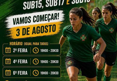 Futebol Feminino | Inicio da Época