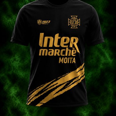 Camisola Alternativa Preto 2026/2027 Sem Personalização