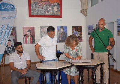 Assinatura de protocolo com a Agência para a Promoção da Baixa de Coimbra