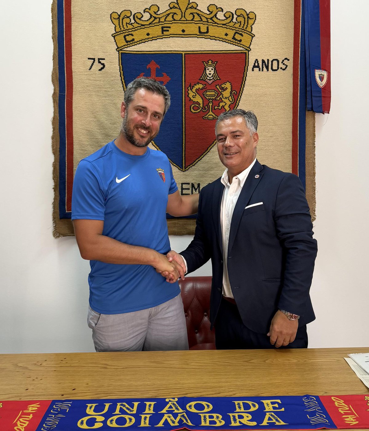 Alexandre Coelho é o novo treinador da equipa sénior do União de Coimbra