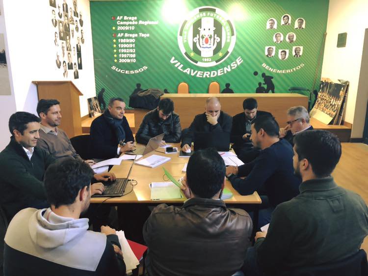Técnicos da Federação Portuguesa de Futebol e da AF Braga agradados com o projeto formativo do Vilaverdense