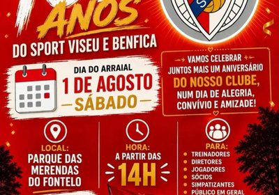 Comemoração 102 Anos Sport Viseu Benfica