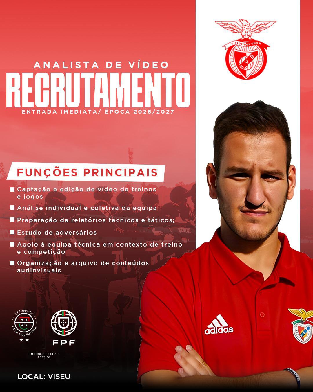 Recrutamento - Analista Video