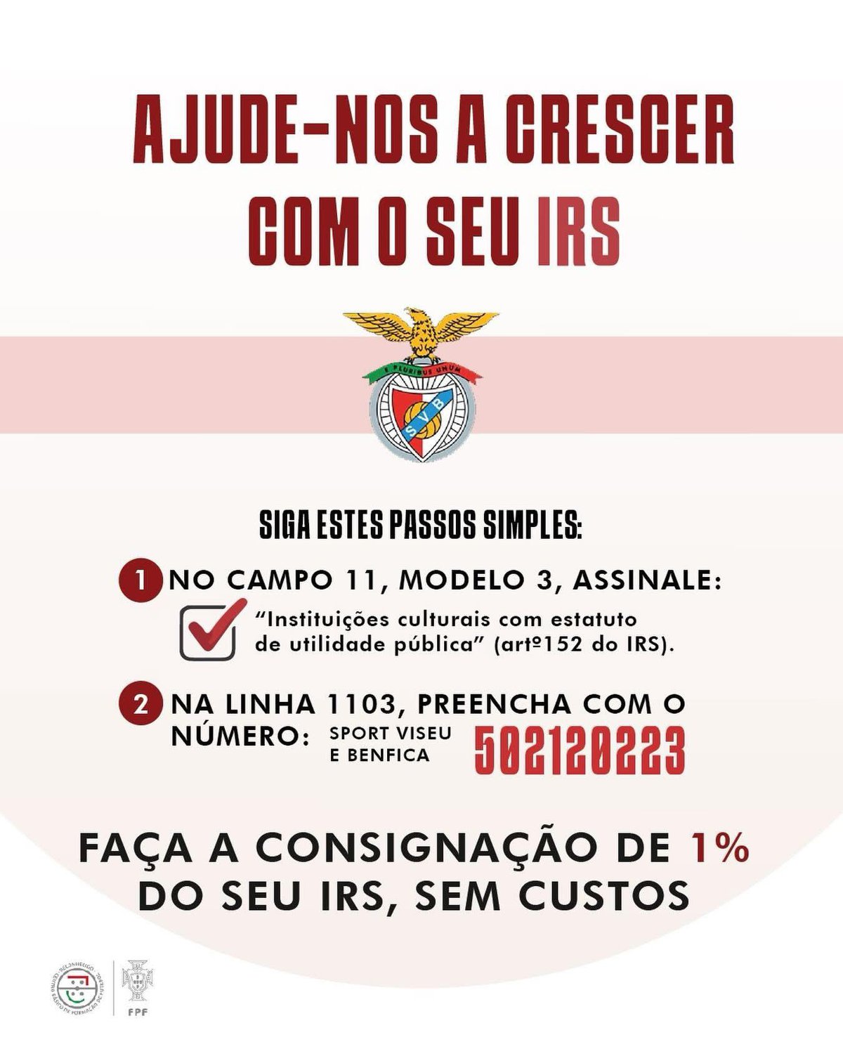 Ajuda-nos a crescer com IRS
