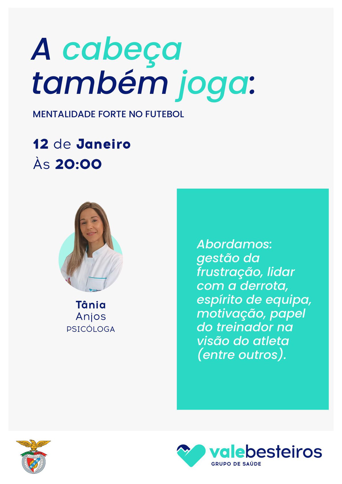 Mentalidade Forte no Futebol - "A cabeça também joga"