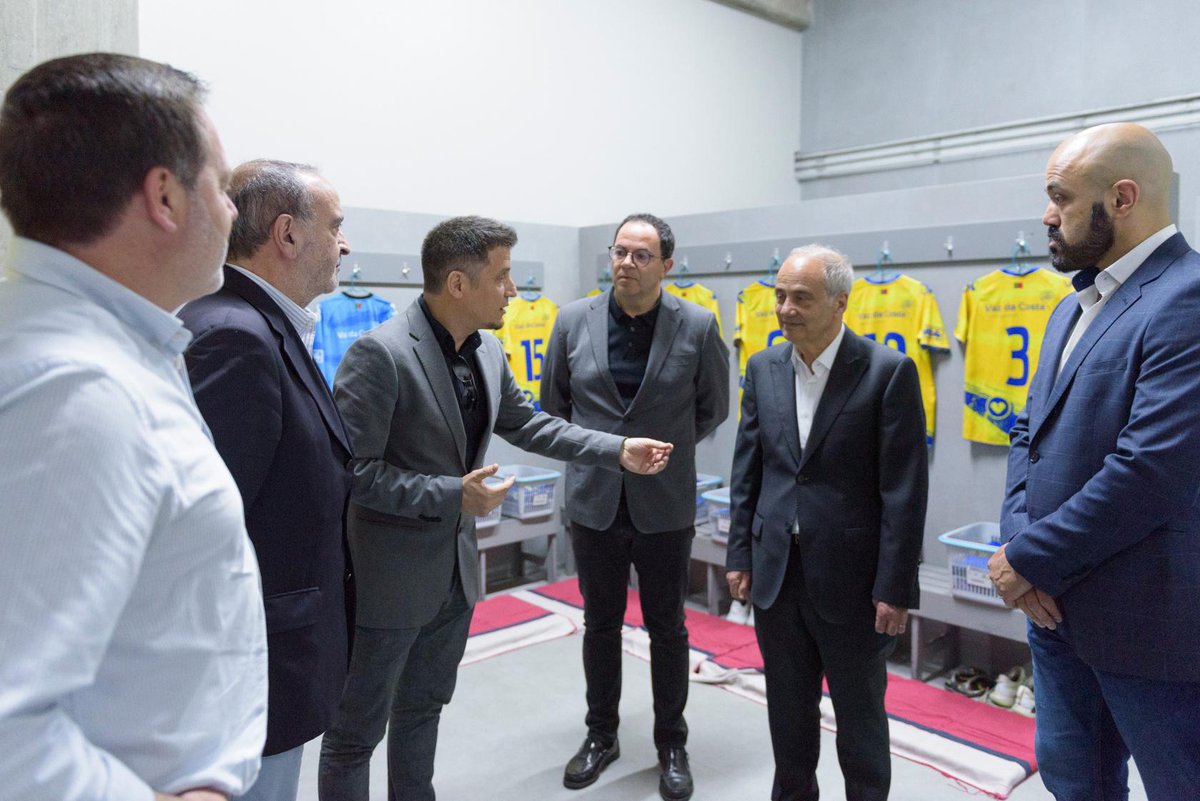 Visita Oficial do Presidente da Câmara de Guimarães às Instalações do Clube Desportivo Xico Andebol