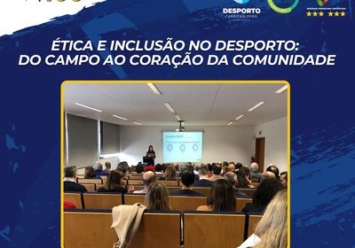 PALESTRA-DEBATE | ABERTA À COMUNIDADE EDUCATIVA E DESPORTIVA