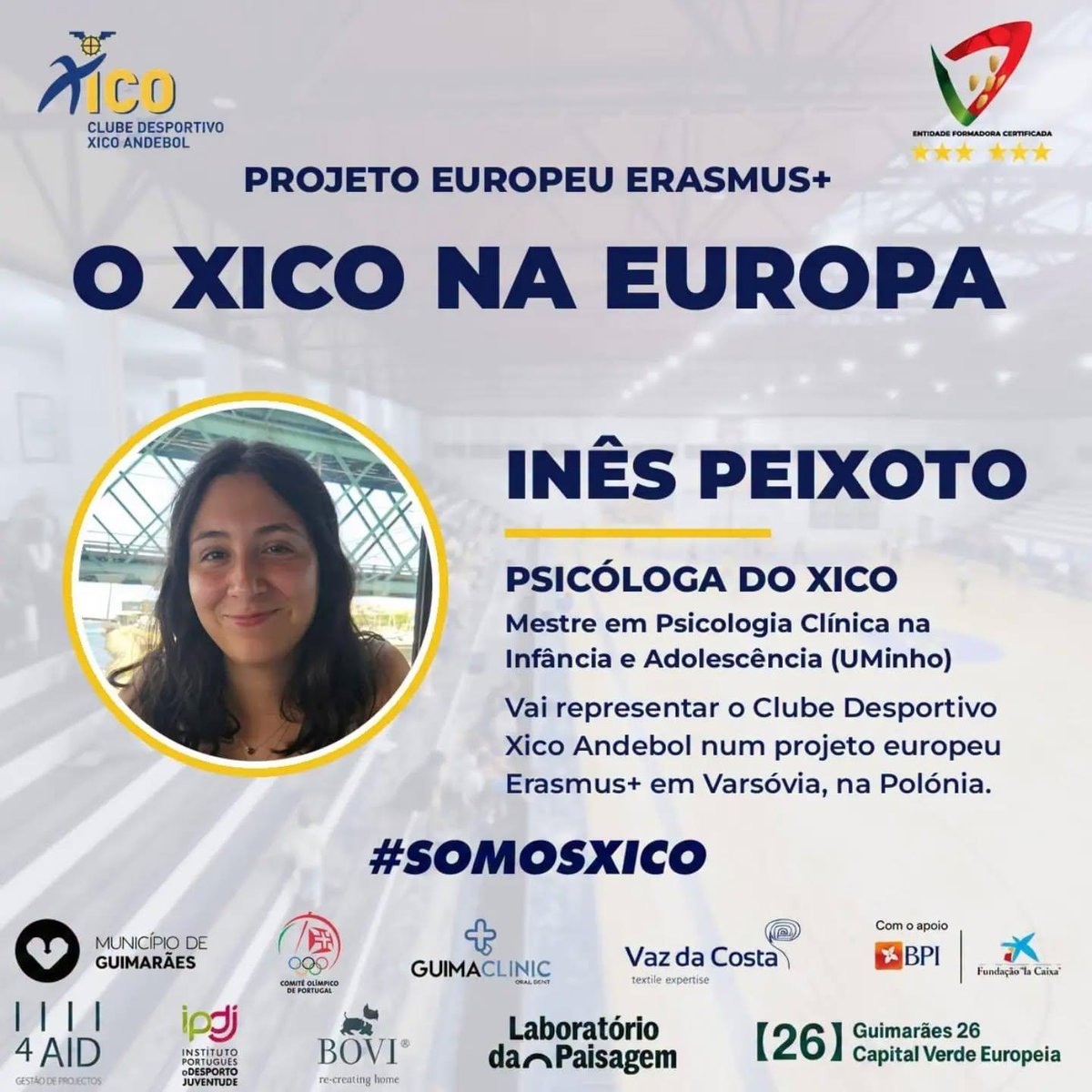 O Xico na Europa, pela segunda vez.