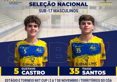 CONVOCADOS | SELEÇÃO NACIONAL SUB-17