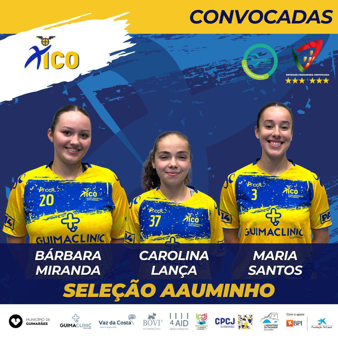 Orgulho Xico Andebol na seleção AAUMINHO em Coimbra!