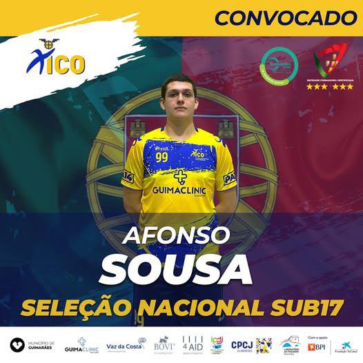 Afonso Sousa Convocado para a Seleção Nacional Sub-17!