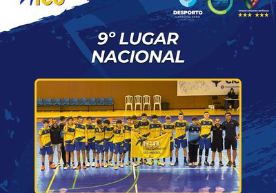 Nono lugar no Campeonato Nacional de Sub16!