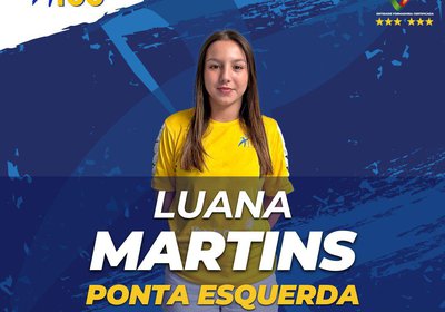 Luana na Equipa Sénior!