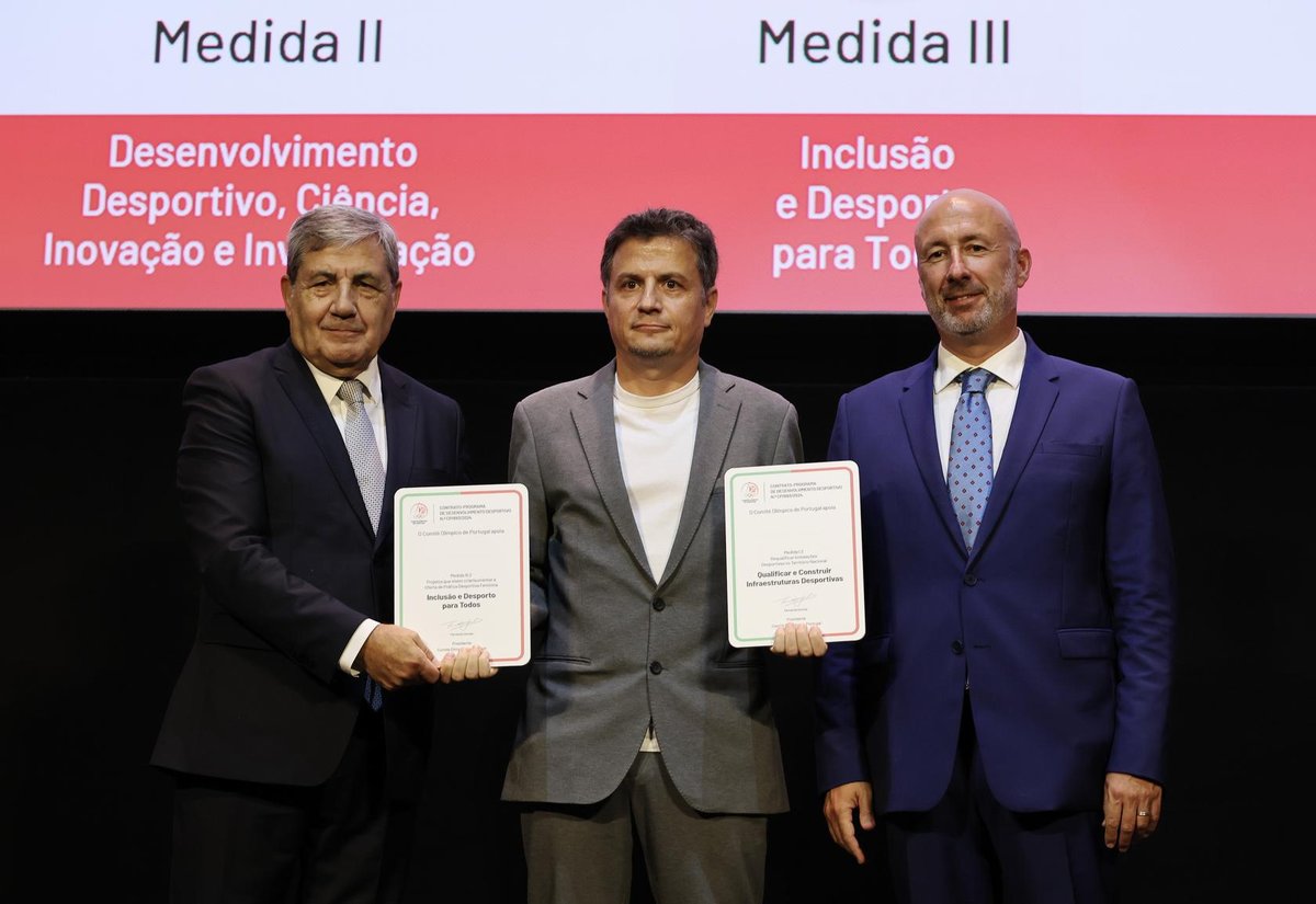 XICO ANDEBOL ASSINA DOIS CONTRATOS-PROGRAMA COM O COMITÉ OLÍMPICO DE PORTUGAL!