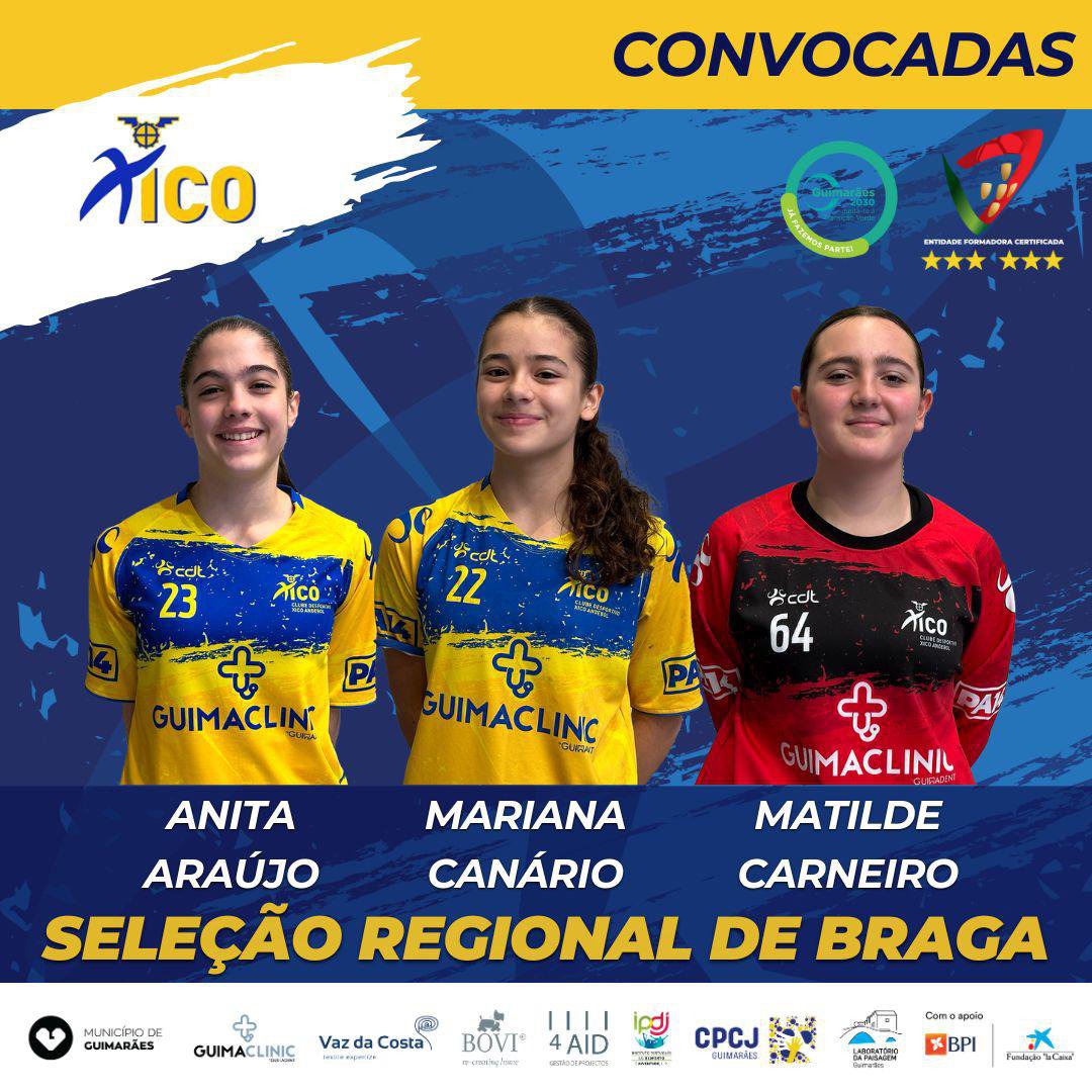 XICO ANDEBOL NA SELEÇÃO REGIONAL FEMININA DE BRAGA