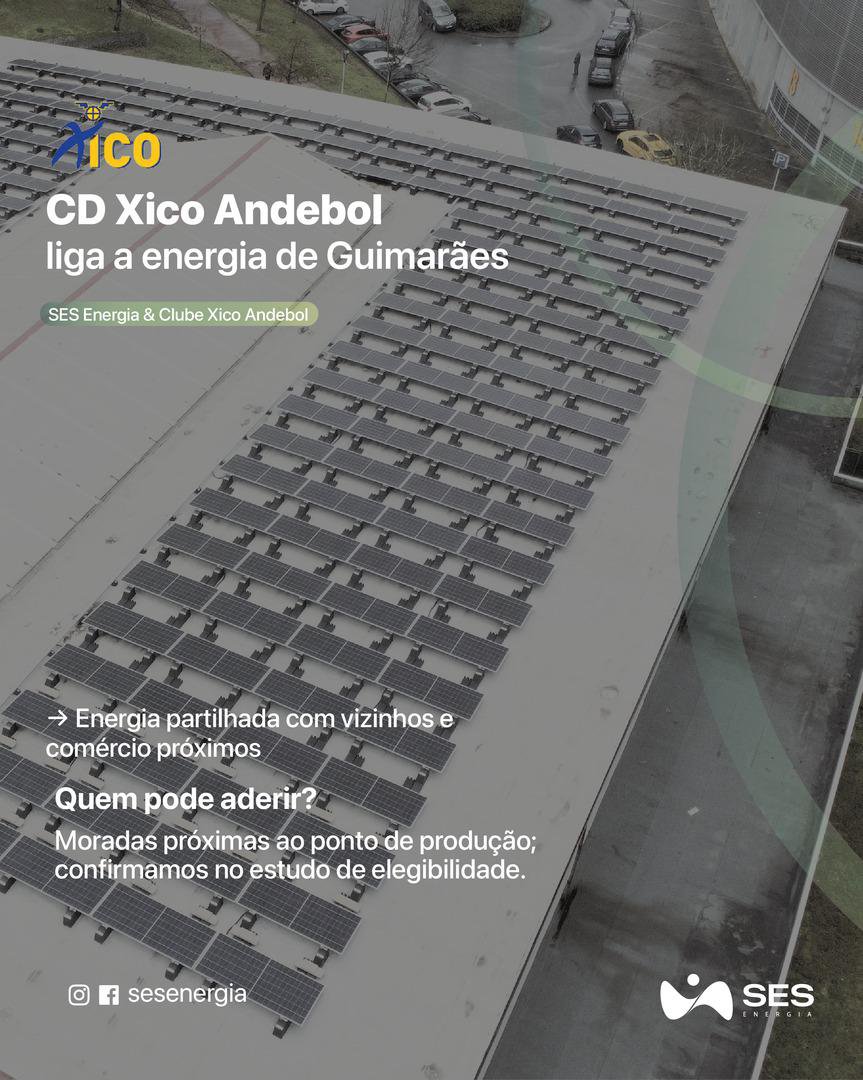O CD Xico Andebol joga dentro de campo e fora dele: energia limpa para a comunidade.