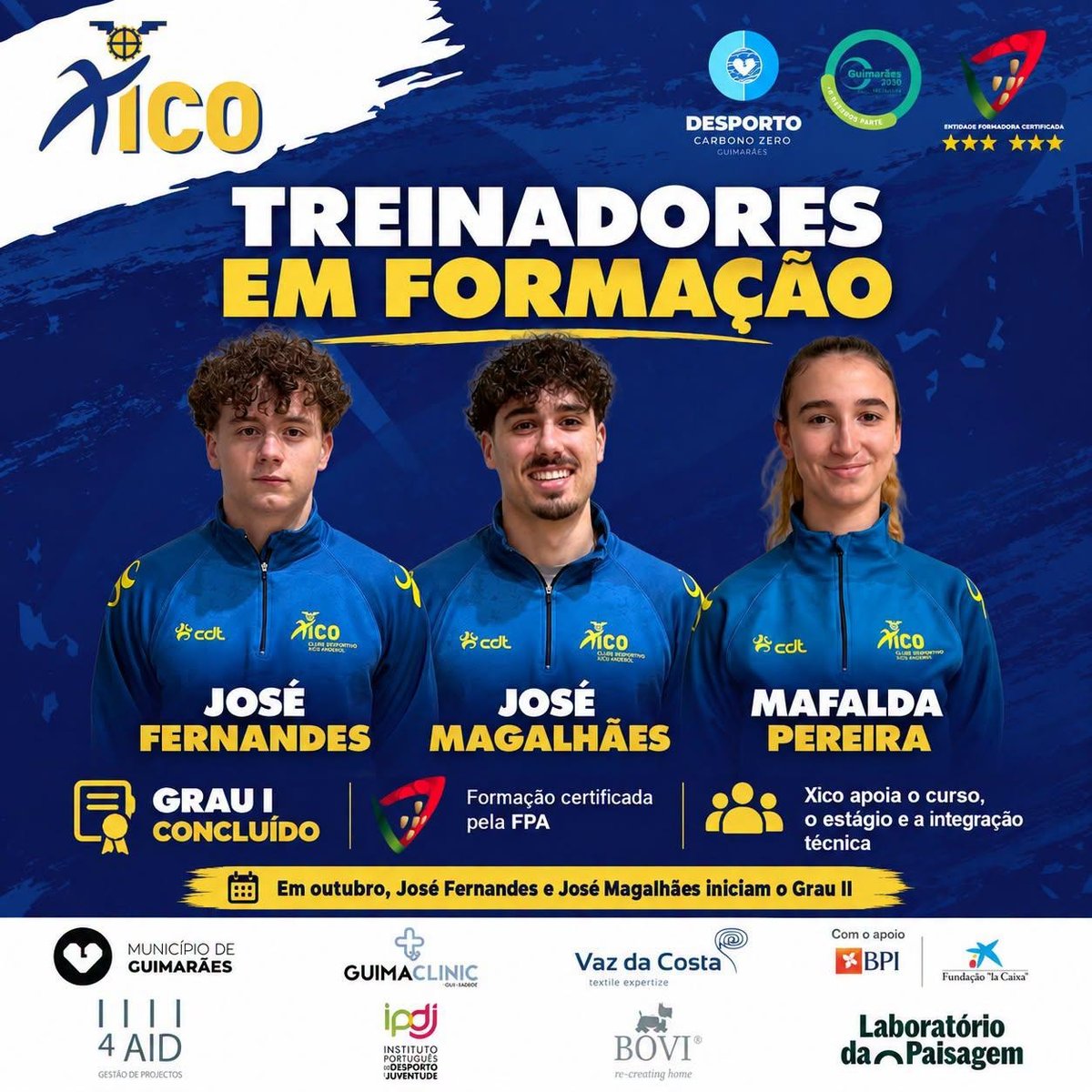 No Xico, formar, não é apenas formar atletas.