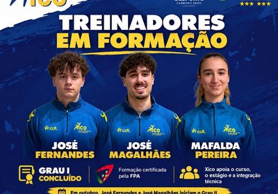 No Xico, formar, não é apenas formar atletas.